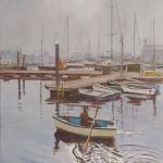 Misty morning Lymington