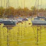 Boats and reflections