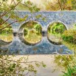 Boldre bridge early morning